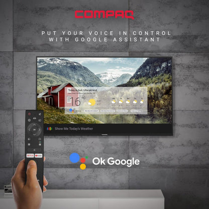 Compaq HUEQ R58 146 cm (58 inch) Ultra HD (4K) LED Smart Android TV - CQ58APUD