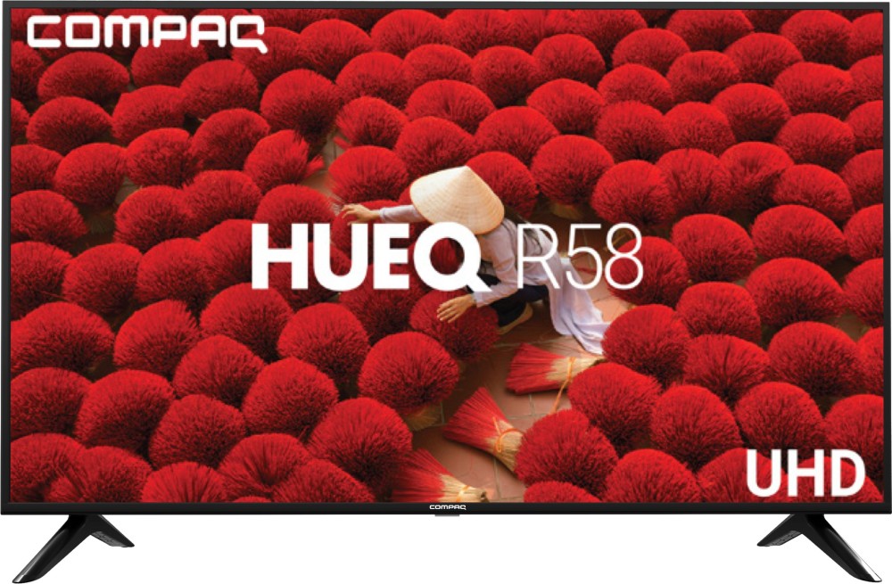 Compaq HUEQ R58 146 cm (58 inch) Ultra HD (4K) LED Smart Android TV - CQ58APUD