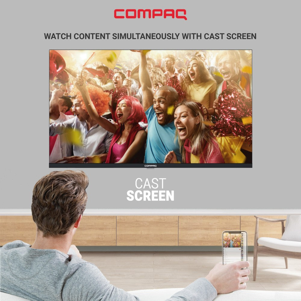 Compaq 80 cm (32 inch) HD Ready LED Smart Coolita TV - CQV32HDS