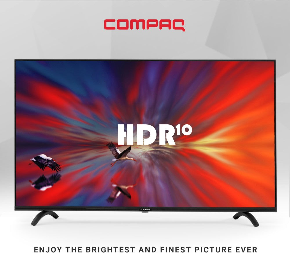 Compaq 165 cm (65 inch) Ultra HD (4K) LED Smart Android Based TV - CQV65AX1UD