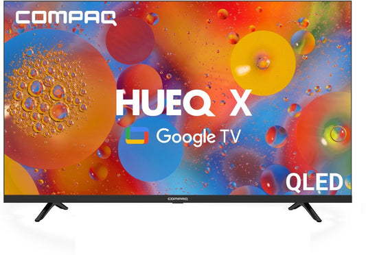 Compaq 140 cm (55 inch) QLED Ultra HD (4K) Smart Google TV - CQV55GTQD