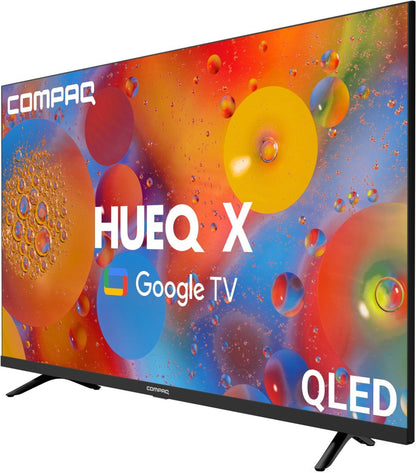 Compaq 140 cm (55 inch) QLED Ultra HD (4K) Smart Google TV - CQV55GTQD