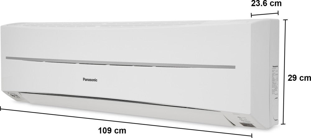 Panasonic 2 Ton 3 Star Split AC  - White - CS/CU-SC24SKY5_New, Copper Condenser