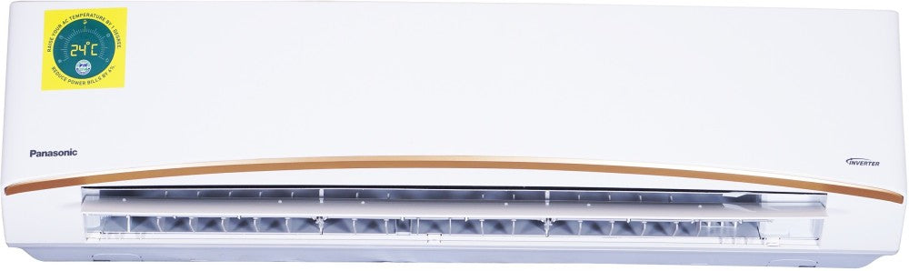 Panasonic 1.5 Ton 5 Star Split Inverter AC with Wi-fi Connect  - White - CS-TU18WKY/CU-TU18WKY, Copper Condenser