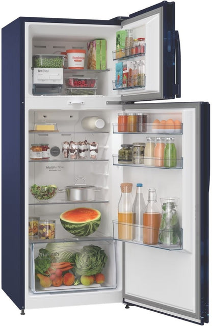 BOSCH 358 L Frost Free Double Door 3 Star Refrigerator - Sevian Blue, CTC35B23EI