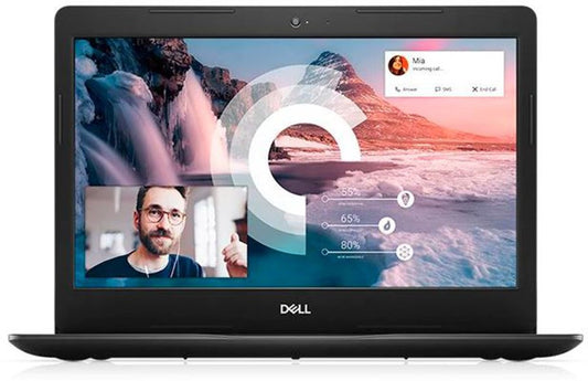 DELL Vostro Core i5 10th Gen - (8GB/1 TB HDD/256GB SSD/Windows 10 Home) Vostro 3491 पतला और हल्का लैपटॉप - 14 इंच, काला, 1.66 kg, MS Office के साथ