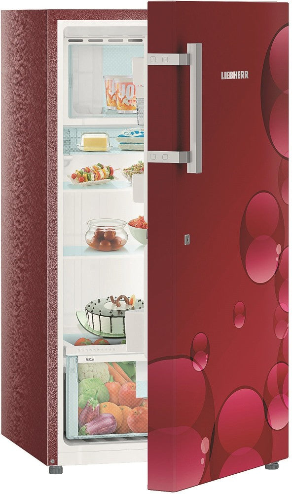 Liebherr 220 L Direct Cool Single Door 4 Star Refrigerator - Red, Dr 2240-21