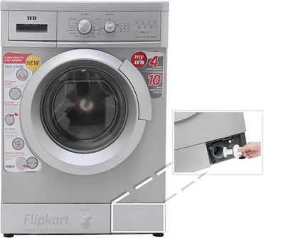 IFB 6 kg Fully Automatic Front Load Washing Machine with In-built Heater Silver - Elena Aqua SX LDT