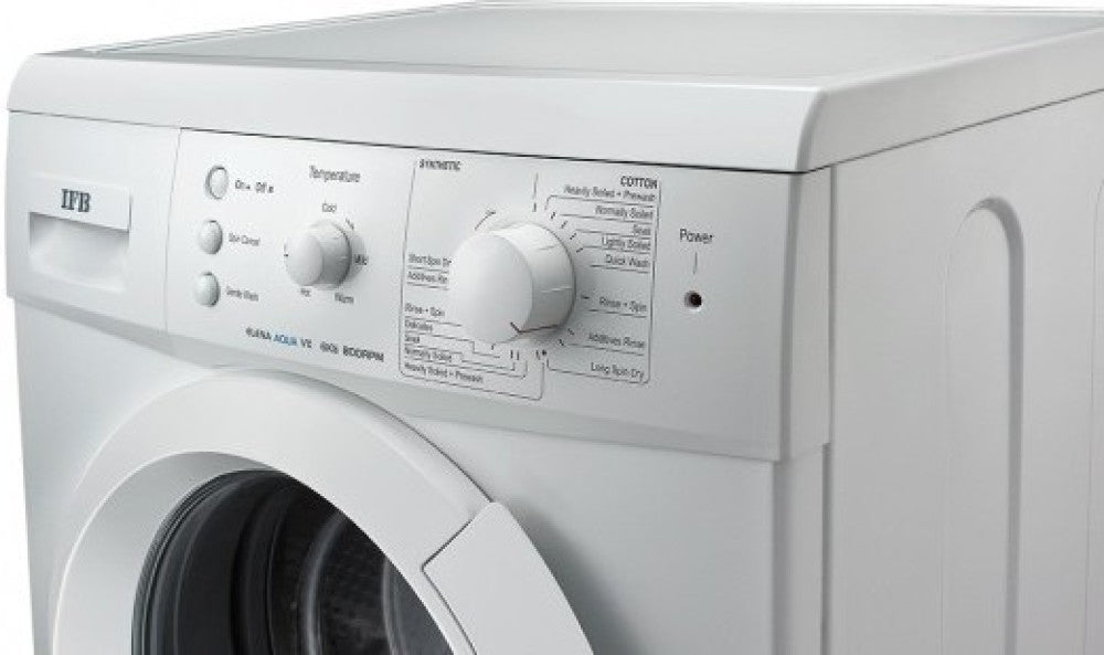 IFB 6 kg Fully Automatic Front Load Washing Machine with In-built Heater White - Elena Aqua VX