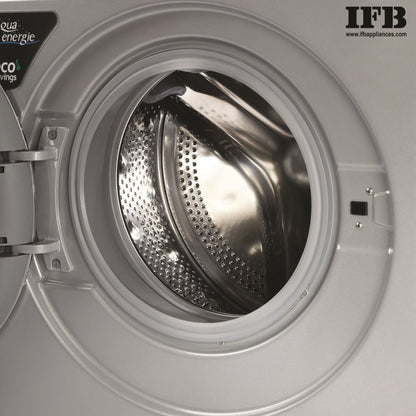 IFB 6.5 kg 5 Star 3D Wash Technology, Gentle Wash, In-built heater Fully Automatic Front Load Washing Machine with In-built Heater Silver - ELENA ZXS