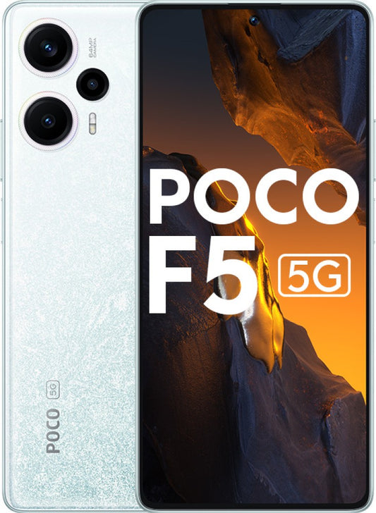 POCO F5 5G (स्नोस्टॉर्म व्हाइट, 256 जीबी) - 8 जीबी रैम