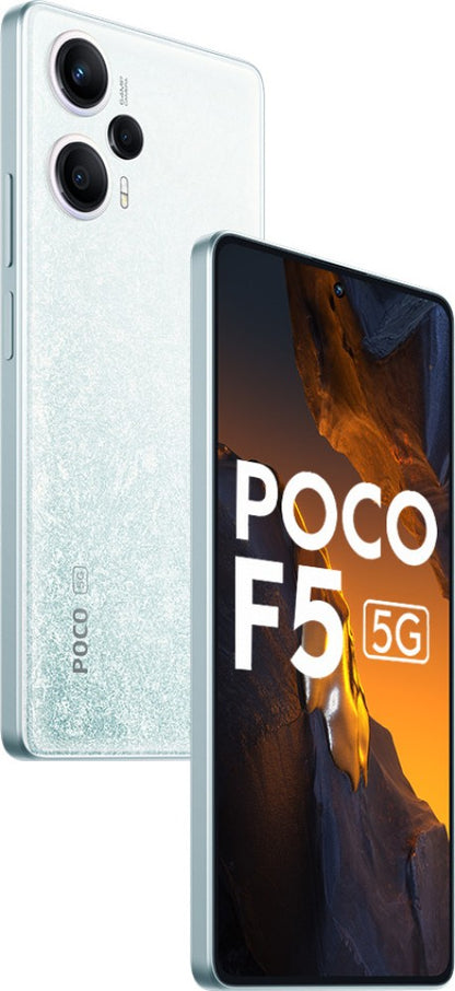 POCO F5 5G (स्नोस्टॉर्म व्हाइट, 256 जीबी) - 8 जीबी रैम