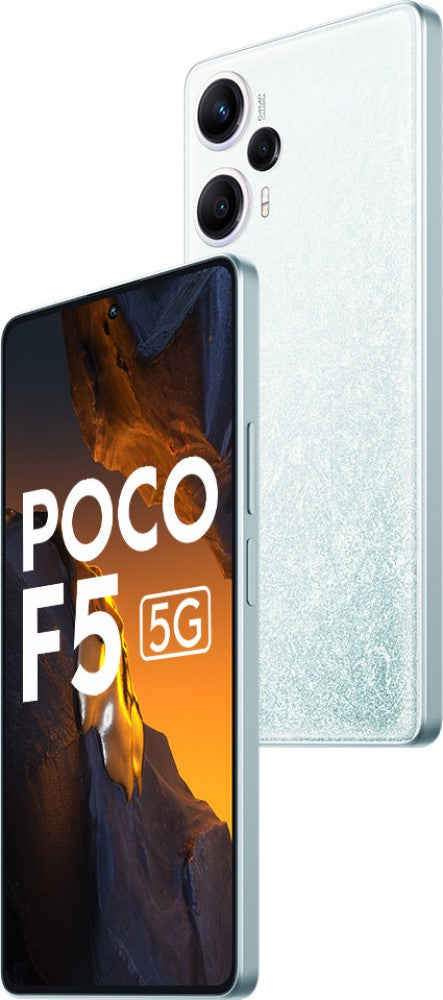 POCO F5 5G (स्नोस्टॉर्म व्हाइट, 256 जीबी) - 8 जीबी रैम