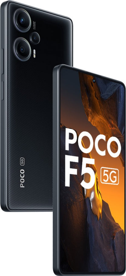 POCO F5 5G (Carbon Black, 256 GB) - 8 GB RAM