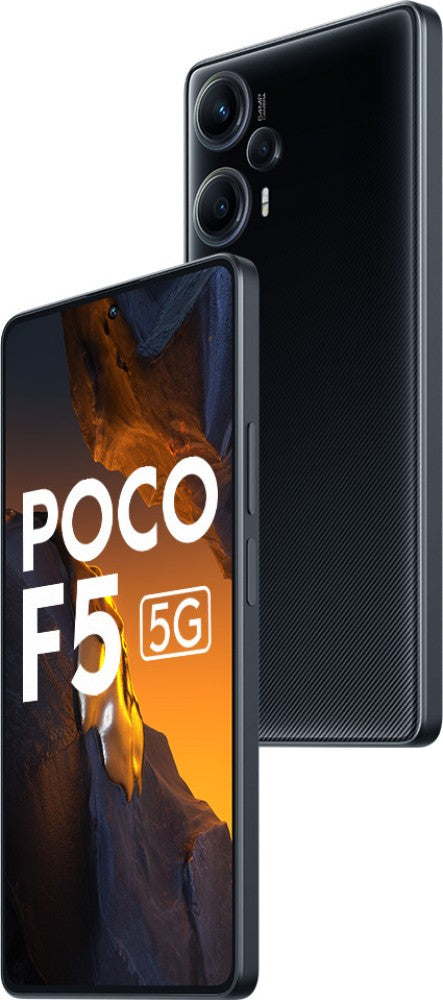 POCO F5 5G (Carbon Black, 256 GB) - 8 GB RAM