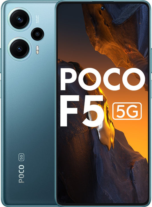 POCO F5 5G (इलेक्ट्रिक ब्लू, 256 जीबी) - 12 जीबी रैम