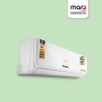 MarQ by Flipkart 0.8 Ton 3 Star Split Inverter AC  - White - FKAC083SIAEXT, Copper Condenser