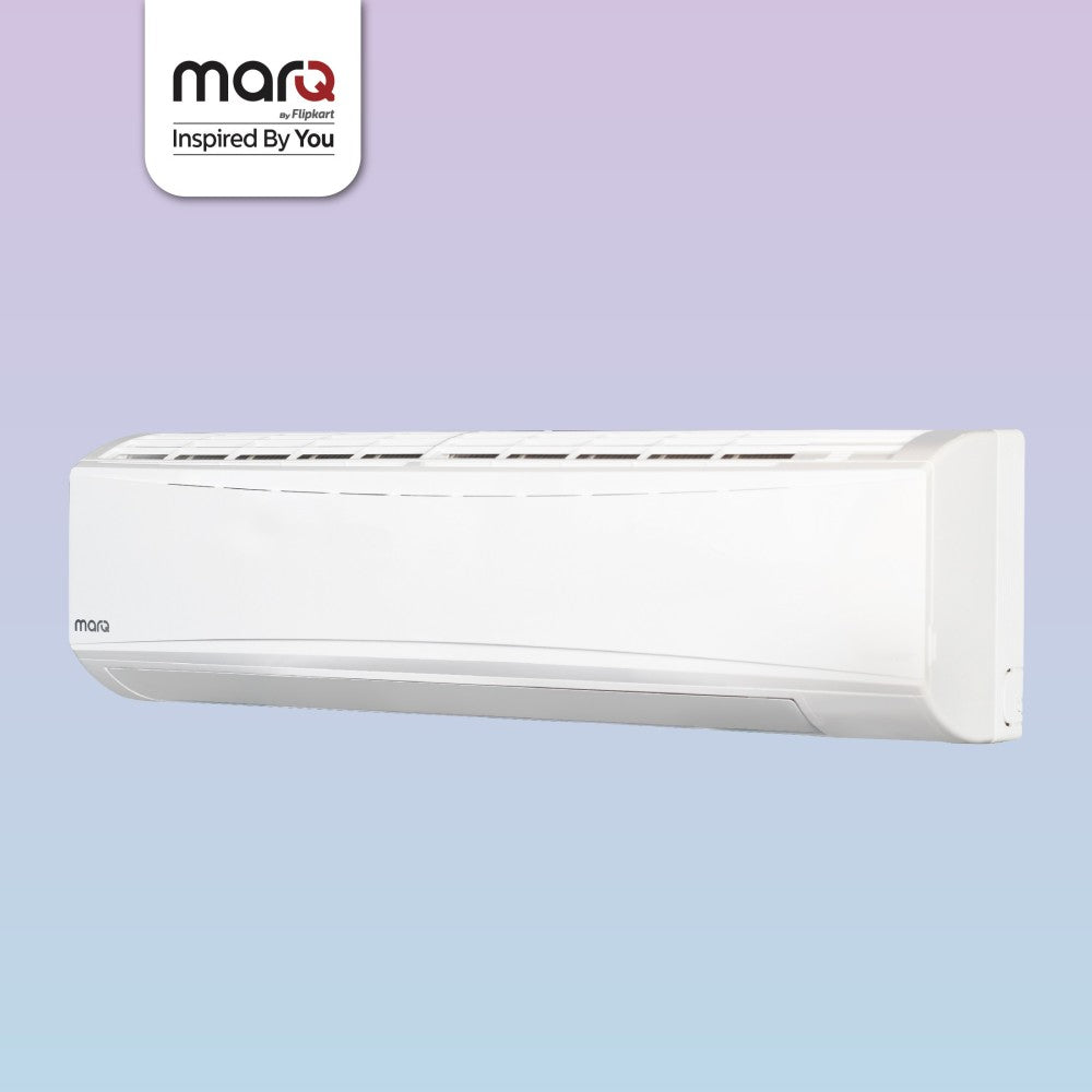 MarQ by Flipkart 1 Ton 3 Star Split AC  - White - FKAC103SFAA, Copper Condenser