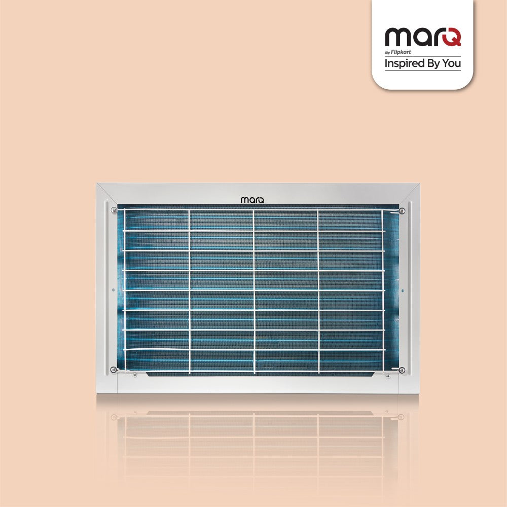 MarQ by Flipkart 1.5 Ton 3 Star Window AC  - White - FKAC153SFWACA, Copper Condenser