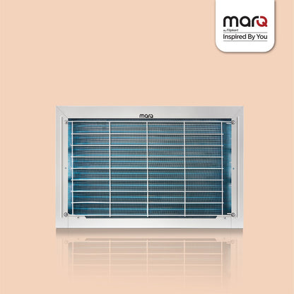 MarQ by Flipkart 1.5 Ton 3 Star Window AC  - White - FKAC153SFWACA, Copper Condenser