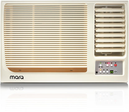 MarQ by Flipkart 1.5 Ton 3 Star Window AC  - White - FKAC153SFWACA, Copper Condenser