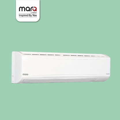 MarQ by Flipkart 1.5 Ton 3 Star Split Inverter AC  - White - FKAC153SIAA21, Copper Condenser