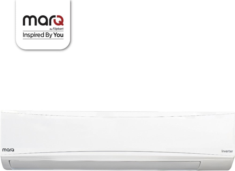 MarQ by Flipkart 1.5 Ton 3 Star Split Inverter AC  - White - FKAC153SIAA21, Copper Condenser