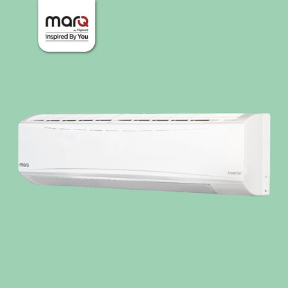 MarQ by Flipkart 1.5 Ton 3 Star Split Inverter AC  - White - FKAC153SIAA21, Copper Condenser