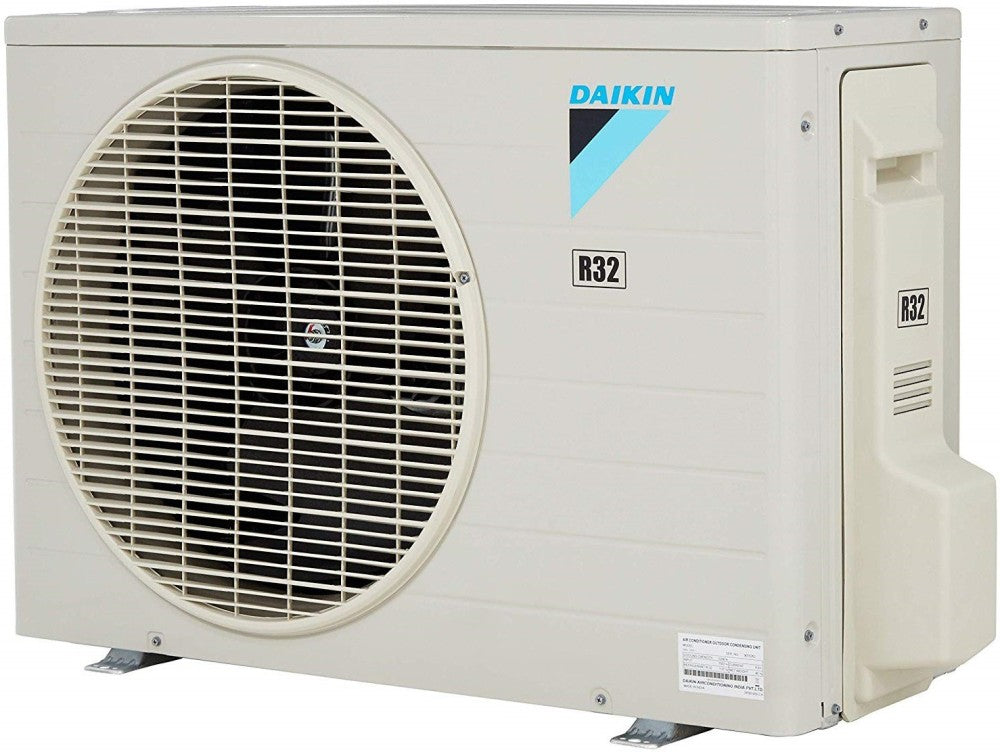 Daikin 1.5 Ton 3 Star Hot and Cold Split Inverter AC  - White - FTHT50TV16U, Copper Condenser