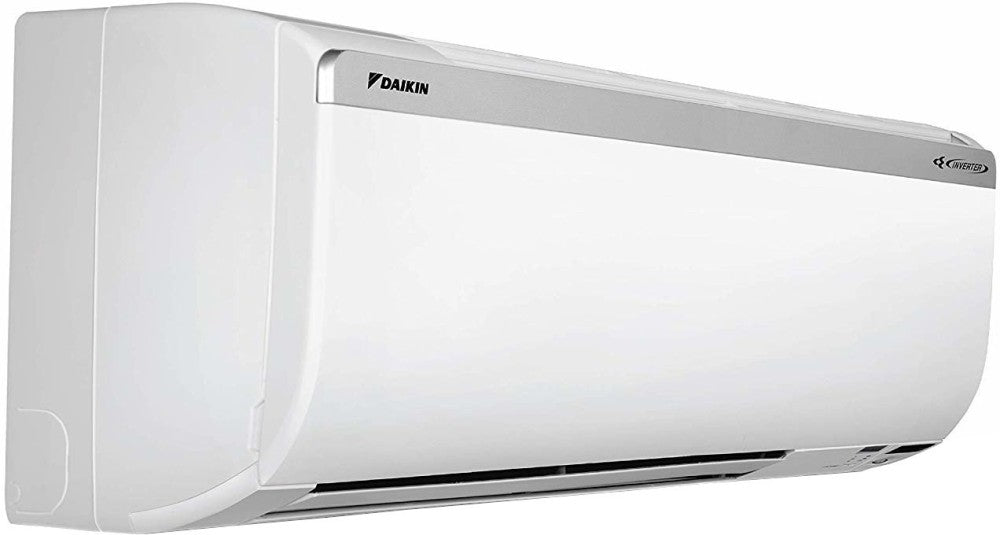 Daikin 1.5 Ton 3 Star Hot and Cold Split Inverter AC  - White - FTHT50TV16U, Copper Condenser