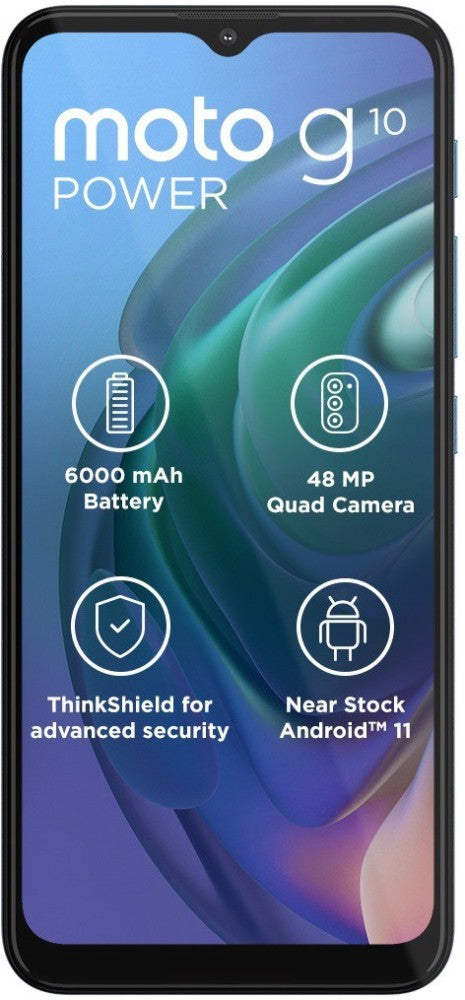 MOTOROLA G10 Power (Aurora Grey, 64 GB) - 4 GB RAM