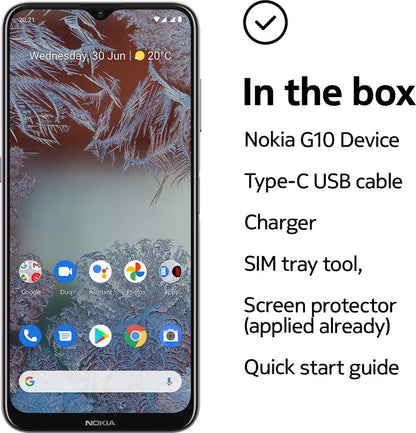 Nokia G10 (Dusk | Purple, 64 GB) - 4 GB RAM