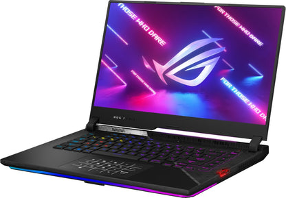 ASUS ROG Strix SCAR 15 Core i9 12th Gen - (32 GB/1 TB SSD/Windows 11 Home/16 GB ग्राफ़िक्स/NVIDIA GeForce RTX 3080 Ti) G533ZXZ-LN116WS गेमिंग लैपटॉप - 15.6 इंच, ऑफ ब्लैक, 2.30 किलोग्राम