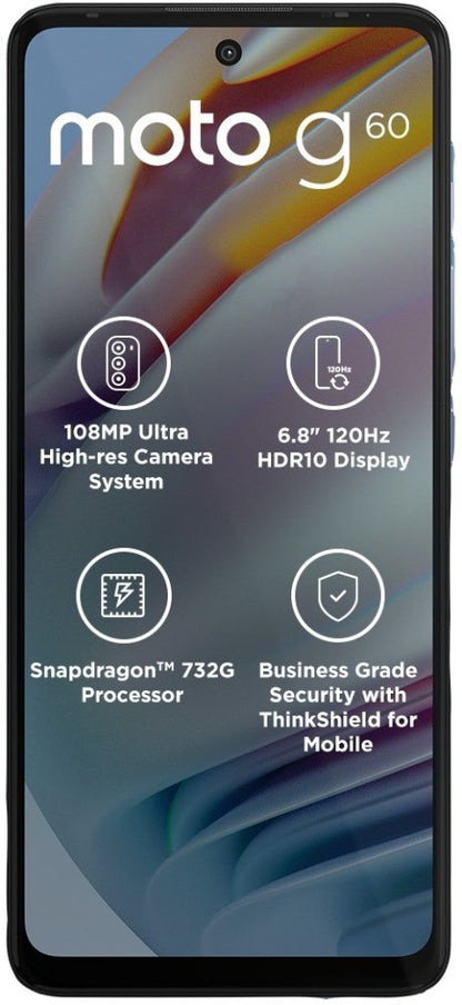 MOTOROLA G60 (Frosted Champagne, 128 GB) - 6 GB RAM
