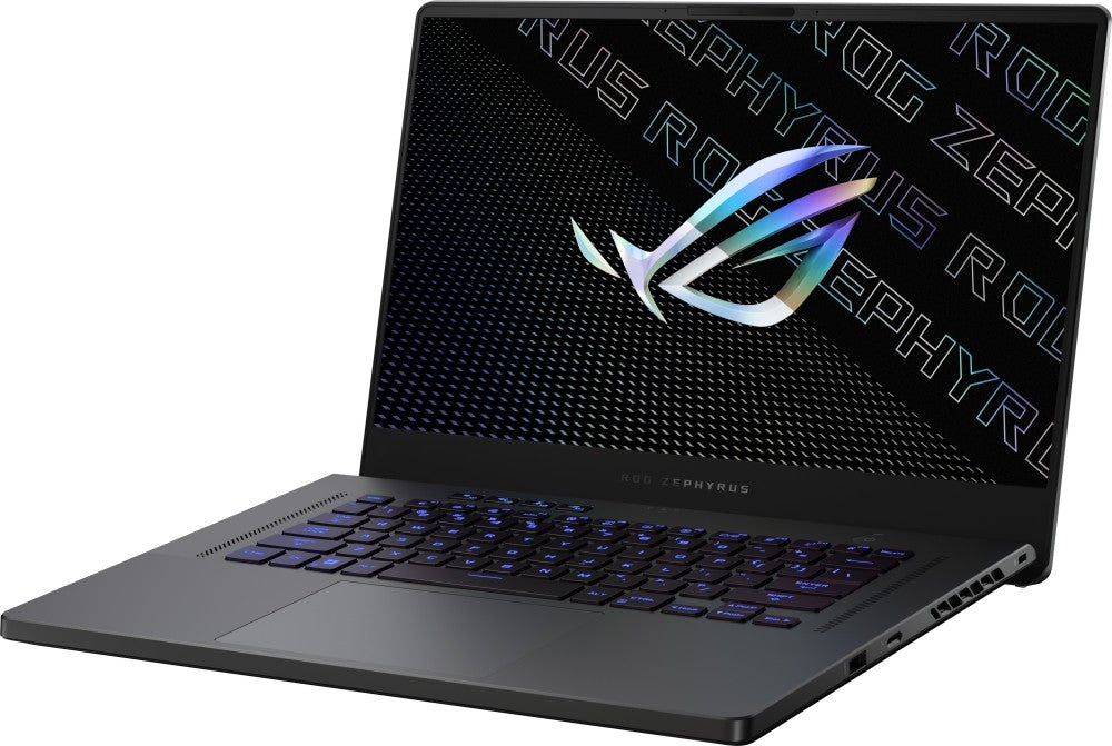 ASUS ROG Zephyrus G15 90Whr बैटरी के साथ Ryzen 7 ऑक्टा कोर 6800HS - (16GB/1 TB SSD/Windows 11 Home/6 GB ग्राफ़िक्स/NVIDIA GeForce RTX 3060) GA503RMZ-HQ154WS गेमिंग लैपटॉप - 15.6 इंच, मूनलाइट व्हाइट, 1.90 Kg, साथ में एमएस ऑफिस