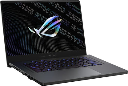 ASUS ROG Zephyrus G15 (2022) Ryzen 9 Octa Core 6900HS - (16 GB/1 TB SSD/Windows 11 Home/8 GB ग्राफ़िक्स/NVIDIA GeForce RTX 3080) GA503RSZ-HQ061WS गेमिंग लैपटॉप - 15.6 इंच, एक्लिप्स ग्रे, 1.90 किलोग्राम, साथ में एमएस ऑफिस