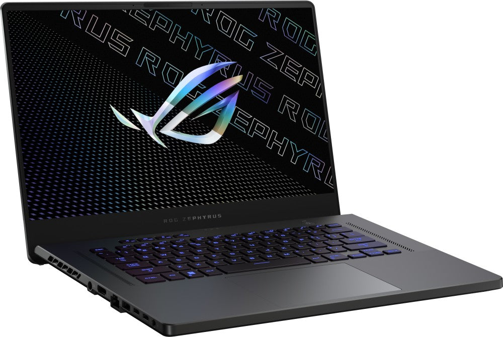 ASUS ROG Zephyrus G15 (2022) 90Whr बैटरी Ryzen 9 ऑक्टा कोर 6900HS के साथ - (16 GB/1 TB SSD/Windows 11 Home/6 GB ग्राफ़िक्स/NVIDIA GeForce RTX 3060) GA503RM-LN095WS गेमिंग लैपटॉप - 15.6 इंच, एक्लिप्स ग्रे, 1.90 किलोग्राम