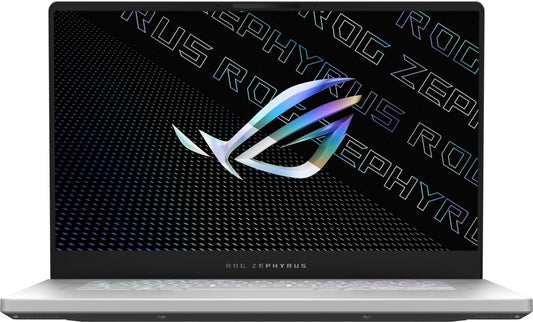 ASUS ROG Zephyrus G15 (2022) 90Whr बैटरी के साथ Ryzen 9 Octa Core 6900HS - (16 GB/1 TB SSD/Windows 11 Home/6 GB ग्राफ़िक्स/AMD Radeon Radeon/165 Hz) GA503RM-HQ057WS गेमिंग लैपटॉप - 15.6 इंच, मूनलाइट व्हाइट , 1.90 किग्रा, एमएस ऑफिस के साथ