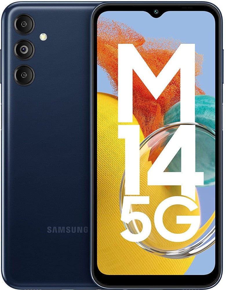 SAMSUNG Galaxy M14 5G (Berry Blue, 128 GB) - 4 GB RAM