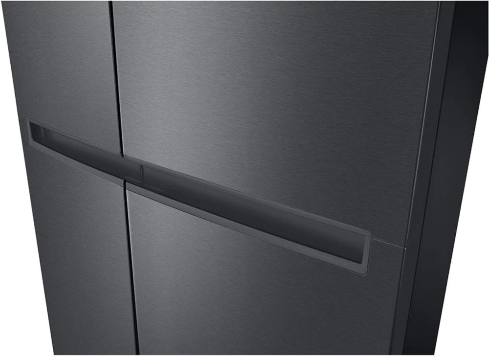 LG 688 L Frost Free Side by Side 5 Star Refrigerator - Matt Black, GC-B257KQBV