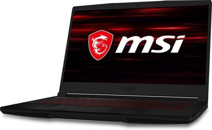 MSI GF63 पतला हेक्सा कोर i5 10वीं पीढ़ी - (8 GB/1 TB HDD/256 GB SSD/Windows 10 Home/4 GB ग्राफ़िक्स/NVIDIA GeForce GTX 1650 Max Q/144 Hz) GF63 पतला 10SCXR-1616IN / GF63 पतला 10SC-611IN गेमिंग लैपटॉप - 15.6 इंच, काला, 1.86 किलोग्राम