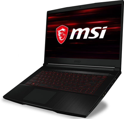 MSI GF63 पतला हेक्सा कोर i5 10वीं पीढ़ी - (8 GB/1 TB HDD/256 GB SSD/Windows 10 Home/4 GB ग्राफ़िक्स/NVIDIA GeForce GTX 1650 Max Q/144 Hz) GF63 पतला 10SCXR-1616IN / GF63 पतला 10SC-611IN गेमिंग लैपटॉप - 15.6 इंच, काला, 1.86 किलोग्राम