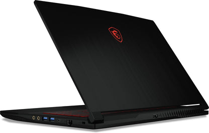 MSI Core i7 11वीं पीढ़ी - (16 GB/1 TB HDD/256 GB SSD/Windows 11 Home/4 GB ग्राफ़िक्स/NVIDIA GeForce RTX 3050) GF63 पतला 11UC-1294IN गेमिंग लैपटॉप - 15.6 इंच, काला, 1.86 किलोग्राम