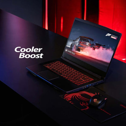 MSI Core i5 12वीं जेनरेशन - (8GB/512GB SSD/Windows 11 Home/4GB ग्राफ़िक्स/NVIDIA GeForce RTX 2050) पतला GF63 12UCX-266IN गेमिंग लैपटॉप - 15.6 इंच, काला, 1.86 Kg