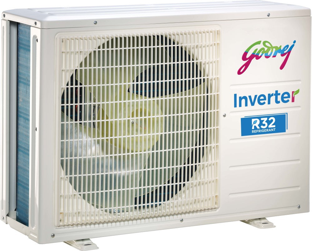 Godrej 1.5 Ton 3 Star Split Inverter AC  - White - GIC 18ATC3-WSA, Copper Condenser