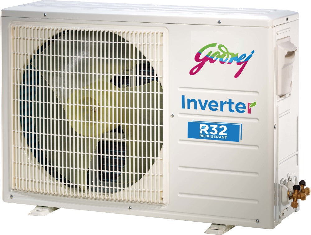 Godrej 1.5 Ton 3 Star Split Inverter AC  - White - GIC 18ATC3-WSA, Copper Condenser