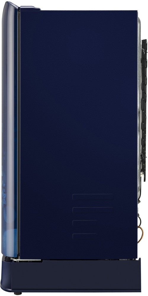 LG 204 L Direct Cool Single Door 4 Star Refrigerator with Base Drawer  with Mi-com - Blue Quartz, GL-D211CBQY