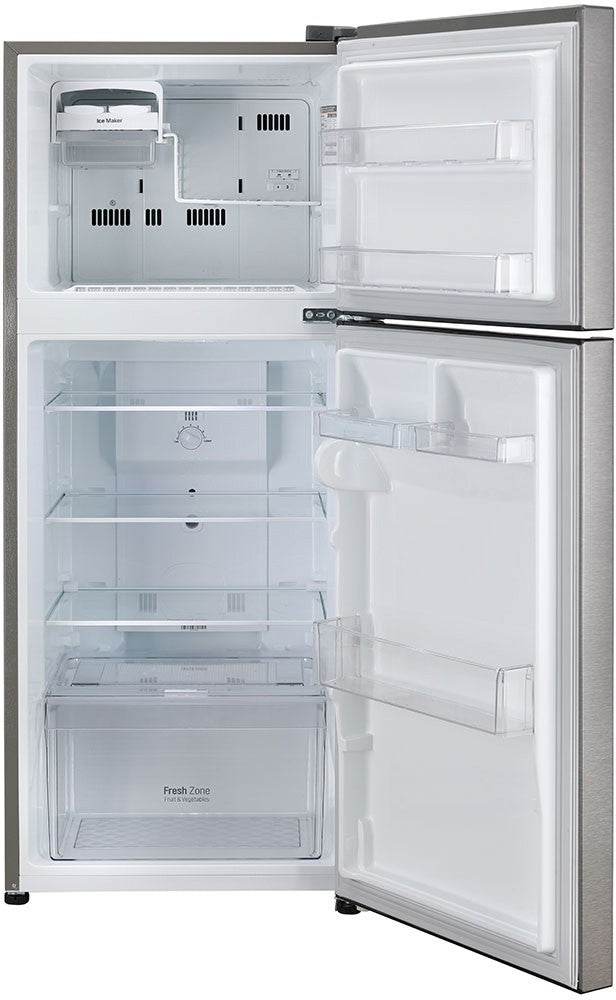 LG 260 L Frost Free Double Door 2 Star Refrigerator - Dazzle Steel, GL-N292BDSY