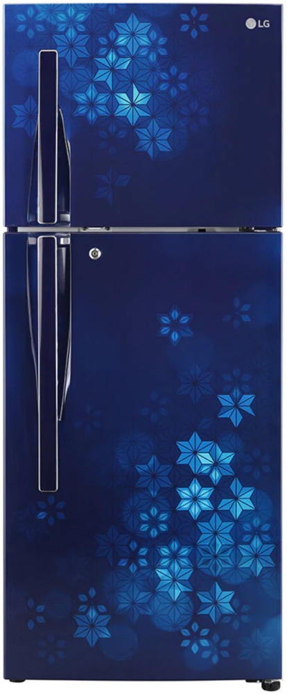 LG 260 L Frost Free Double Door 2 Star Refrigerator - Blue Quartz, GL-S292RBQY