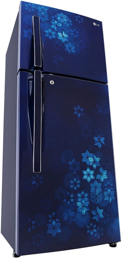 LG 260 L Frost Free Double Door 2 Star Refrigerator - Blue Quartz, GL-S292RBQY